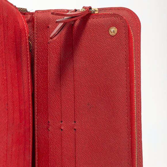 Louis Vuitton Insolite Monogram Canvas & Rouge Wallet - Picture 11 of 13